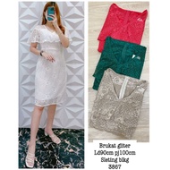 Dress used glitter 3867
