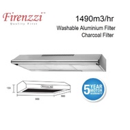 Firenzzi FH-902 SS Slim Cooker Hood (1490m³/hr)