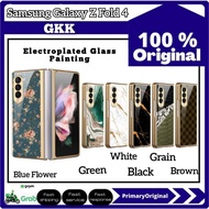 Samsung Galaxy Z Fold 4 Fold4 GKK Electroplated Glass Painting Case
