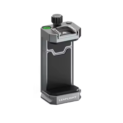 Smartphone Tripod Mount Aluminum Metal Universal Smart Phone Clamp Tripod Adapter Holder Clip for iP