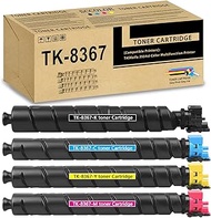 TK-8367 TK8367 Toner Cartridge High Capacity 4Pack Compatible TK-8367K TK-8367C TK-8367M TK-8367Y To