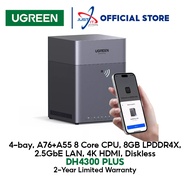 UGREEN NASYNC DH4300 PLUS 4BAY WITH ROCKCHIP RK3588 8CORE 2.0GHZ 8GB NAS DISKSTATION