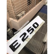 E250 mercedes letter, E250 amm stamp, E250 aml mercedes Logo