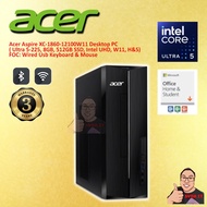 ACER ASPIRE XC1860-225W11S INTEL CORE ULTRA 5-225 8GB 512GB SSD WIN11 Office OPI H&S INTEL UHD Deskt