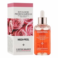 Medi-Peel Royal Rose Premium Ampoule Face Moisturizing Serum With Rose Extract, 9 Peptide Balance, K