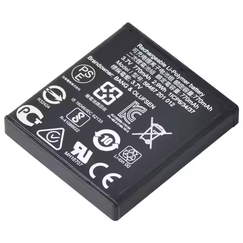 56467 201 012 Battery 770mAh For B&O Headphone Original Batteries For Bang&Olufsen BeoPlay H7, BeoPl
