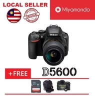 (Pre-Order) Nikon D5600 18-55mm + 32GB + Bag + Tempered Glass