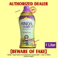 KINGS HERBAL Food Supplement Juice 1 LITER or 1000ml each Kings Herbal - 1 Bottle