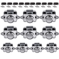 10pcs 20mm Car Push Lock Diameter RV Caravan Boat Motor Home Cabinet Drawer Latch Button Locks For F