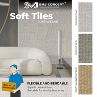 SMJ CONCEPT® Soft Flexible Tiles Classic Travertine (01A5) | Indoor & Outdoor Wall Panel