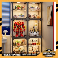 SUP Display Cabinet, PVC Door Panel, Storage Box, Household Use, Toys, Ornaments, Shoe Box, Figurine