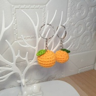 GANTUNGAN Orange keychain orange keychain cute keychain souvenir keychain cute keychain unique keych