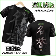 Zoro Ace Usopp One Piece T Shirt Anime Mugiwara Short Sleeve Mix DESIGN BAJU ANIMASI JEPUN JAPAN LENGAN PENDEK JERSEY