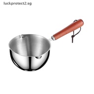 # Beauty Fashion #  Mini Oil Pot 410 Stainless Steel Mini Hot Milk Pot Small Saucepan For Boiling Bu