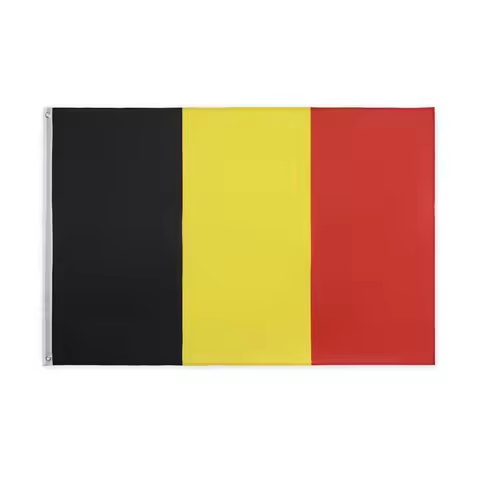 Belgium flag Banner 90* 60cm Hanging National flag Belgium Home Decoration Belgium flag