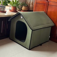 Outdoor waterproof kennel rain proof wind proof dog house all-weather outdoor delivery room mat cold proof