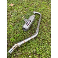 knalpot bmf gp1 ffa neck road race fullset just install vega r ZR smash shogun jupiter s supra 110 s