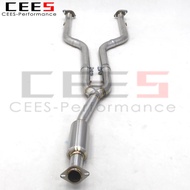 CEES  Wholesale Exhaust Mid Pipe with Resonator For Lexus IS250/IS300/IS350 2006-2011 Stainless Stee
