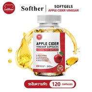 Softher Apple Cider Vinegar Capsule Appetite Control Weight Loss 120 Tablets Metabolism