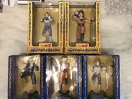 絕版 全新 2004年 dragonball 龍珠 大size 組立式景品 part1加part2 全5種 退坑平售