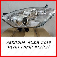 PERODUA ALZA 2014 HEAD LAMP / LAMPU BESAR / LAMPU DEPAN