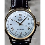 Orient Bambino PVD Gold with White Roman Dial , Men's Automatic Watch AC00007W