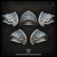 PUPPETSWAR - H.I. SCALES SHOULDER PADS