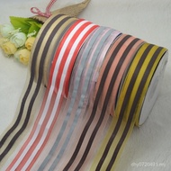 16mm~38mm Horizontal Striped Polyester Snow Gauze Belt AZ011 Yao Ming Snow Gauze Belt UNKF