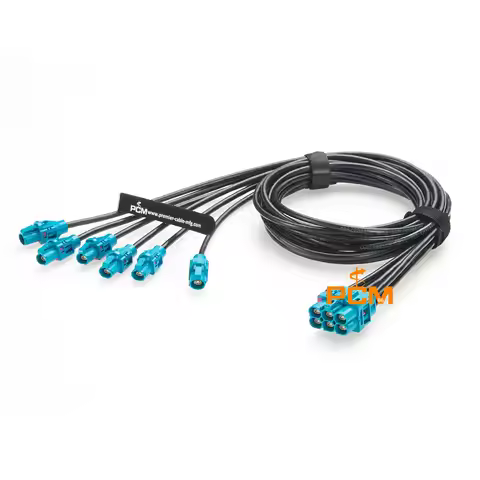 E6K10A-1CAZ5-Z E6K10F-1CAZ5-Z Original Rosenberger H-MTD 10Gigabit Automotive Ethernet Cable Harness