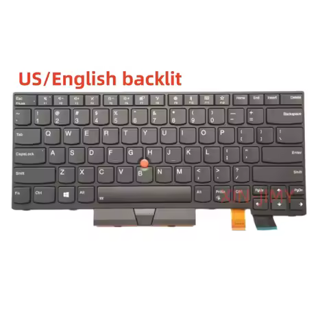New/Orig US English Backlit Keyboard for Lenovo Thinkpad T470 T480 A475 A485 Backlight Teclado 01AX5