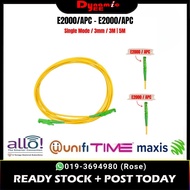 E2K/APC - E2K/APC Simplex Single mode 3.0 Yellow Patch Cord (3m ,5m,) PC502