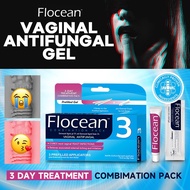 Flocean VAGINAL ANTIFUNGA COMBINATION Clotrimazole Vaginal gel 2%and Clotrimarole vaginal Cream 2%