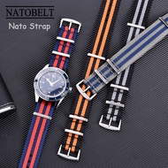 Cmooth Seatbelt Nylon Watch Strap 20mm 22mm Premium Quality Nylon Strap Military Straps For 007 Jame