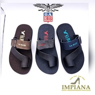 GA BLUE SLIPPAR KANAK KANAK GA BLUE KID SANDAL 8009
