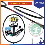 Yonex Astrox Lite 21I 27I Badnton Racket String and Bag Package