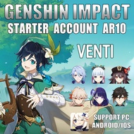 Genshin impact ID【Fast delivery】Venti+other characters combination low AR