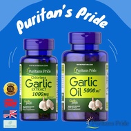 พร้อมส่ง Puritan's Pride Garlic Extract 1000 mg 5000 mg Garlic oil odorless garlic