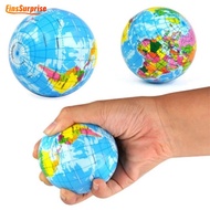 Creative Foam Globe Anti-stress Ball Children Attention Training Education Toy Interesting Stress Re