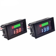 Car Battery Charge Level Indicator DC 12V 24V 36V 48V 60V 72V 84V Lithium Battery Capacity Meter Tes