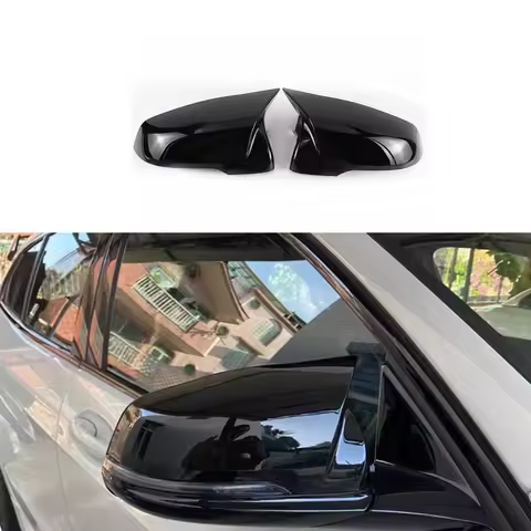 Carbon Fiber Car Rear View Door Wing Side Mirror Cover Caps Shell Case for BMW X1 F48 X2 F39 F40 F53