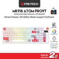 Fantech Mechanical Keyboard ATOM PRO97 คีย์บอร์ดเกมมิ่งไร้สาย พร้อมจอ Smart Display รุ่น MK918