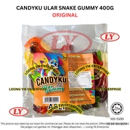*Halal* CANDYKU ULAR SNAKE STAR DOLPHIN GUMMY 400G ORIGINAL / SWEET / SOUR Loongyik99