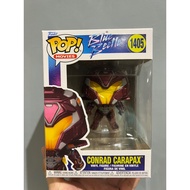 DC Funko Pop (Conrad Carapax Funko Pop) Blue Beetle Funko Pop