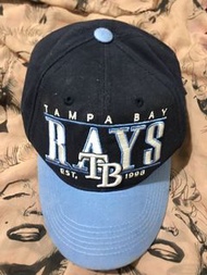 二手 古著 vintage cap早期 90’s mlb TB Tampa Bay Rays 坦帕灣光芒 老帽 棒球帽