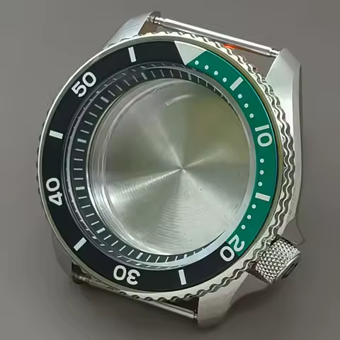 42mm NH35 Case SKX007 Watch Case Flat Sapphire Glass NH35 Case Fits NH35 NH36 4R 7S26 Movement for M