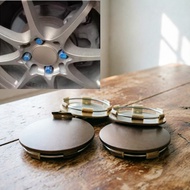 4Pcs 65mm Bronze Wheel Hub Caps, Fits Rays Volk Racing TE37 CE28 RE30 CE28n ZE40