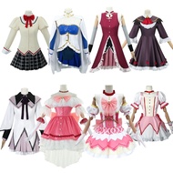 Magical Girl Madoka cos Clothing Xiaomeiyan Shikame Yuan#现货魔法少女小圆cos服晓美焰鹿目圆