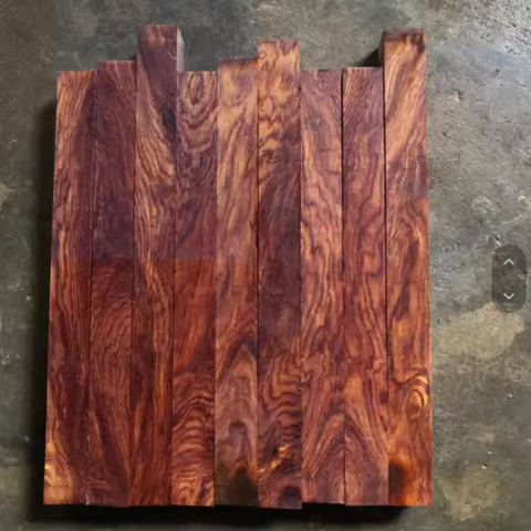 Length:300mm Central American Redwood Handmade DIY of carved raw wood and wood materials Panama Redw