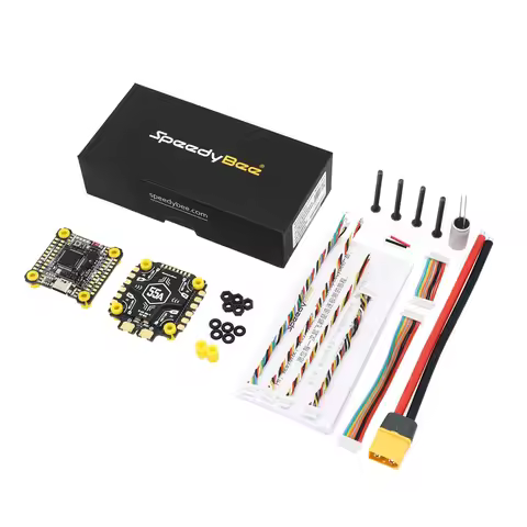 Speedybee F405 V5 32-bit 55A 30.5*30.5mm Model Aircraft Stack (F4 V5 Flight Controller+OX32 55A 4in1
