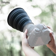 BLING Innovative Silicone Lens Hood Compatible for 53-72mm 72-112mm Lens Shade Offers Superior AntiR